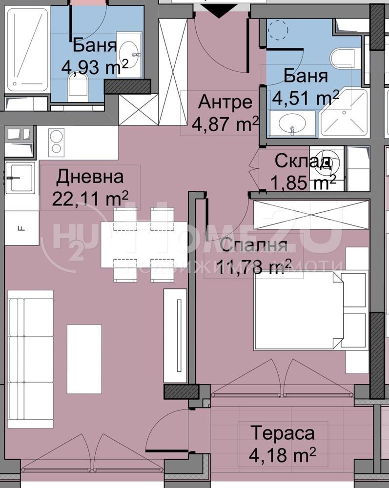Продава  2-стаен град София , Овча купел 2 , 60 кв.м | 49896909 - изображение [7]