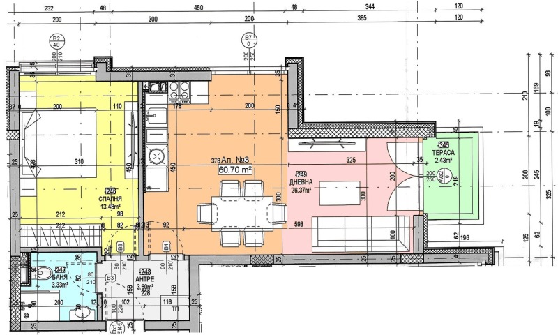 Продава  3-стаен град София , Сухата река , 75 кв.м | 25902703 - изображение [2]