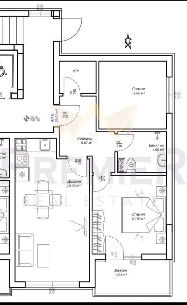 À vendre  1 chambre Varna , Vazrajdane 3 , 80 m² | 15878342 - image [4]