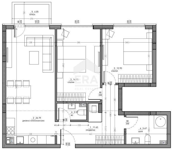 Продава 3-СТАЕН, гр. София, Малинова долина, снимка 3 - Aпартаменти - 47529548