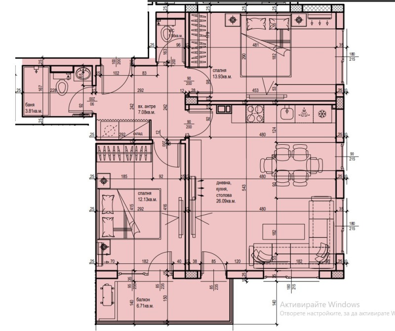 Продава 3-СТАЕН, гр. Пловдив, Въстанически, снимка 1 - Aпартаменти - 49478852