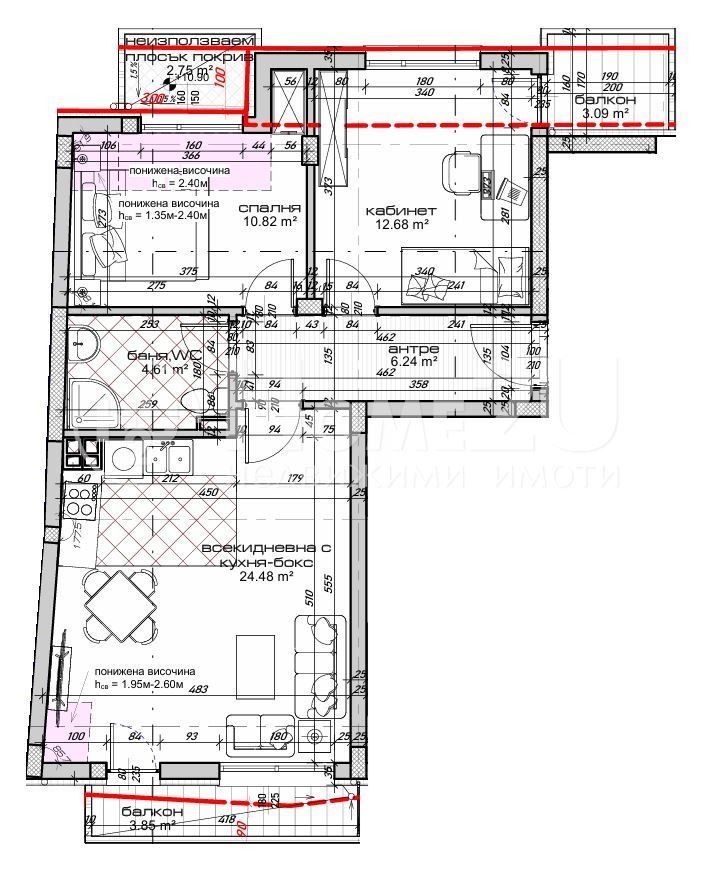 Na sprzedaż  2 sypialnie Warna , Kolchozen pazar , 98 mkw | 86037348 - obraz [4]