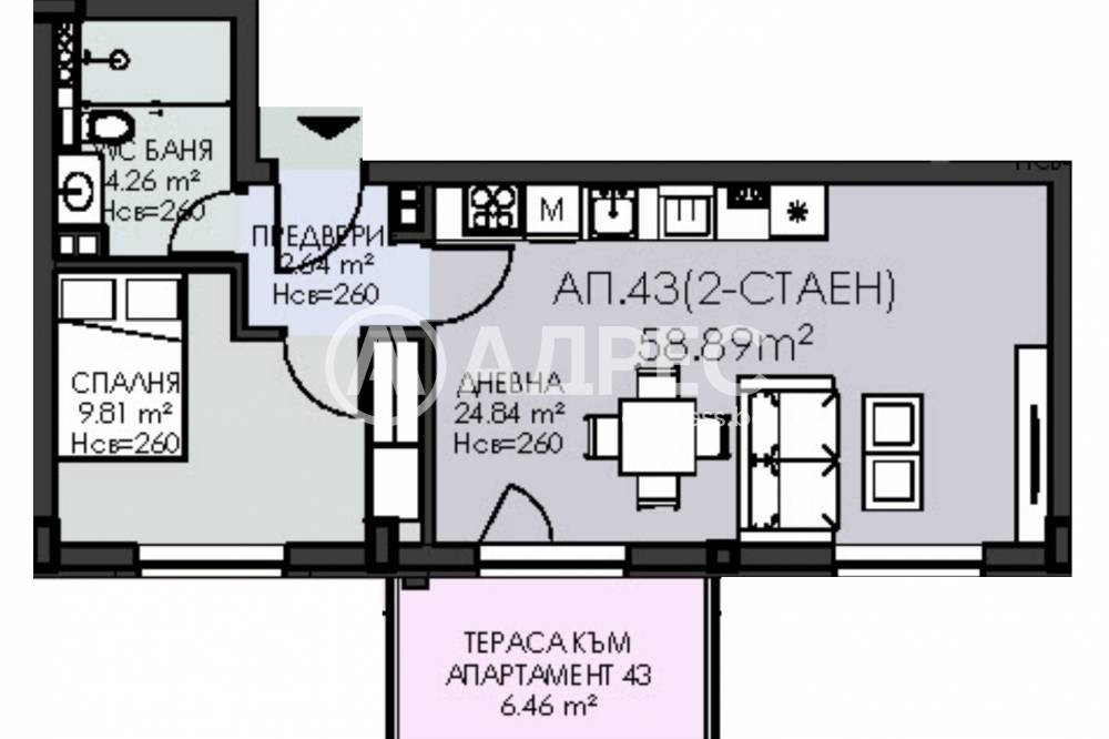 Продава 2-СТАЕН, гр. София, Овча купел 1, снимка 4 - Апартаменти - 54854037