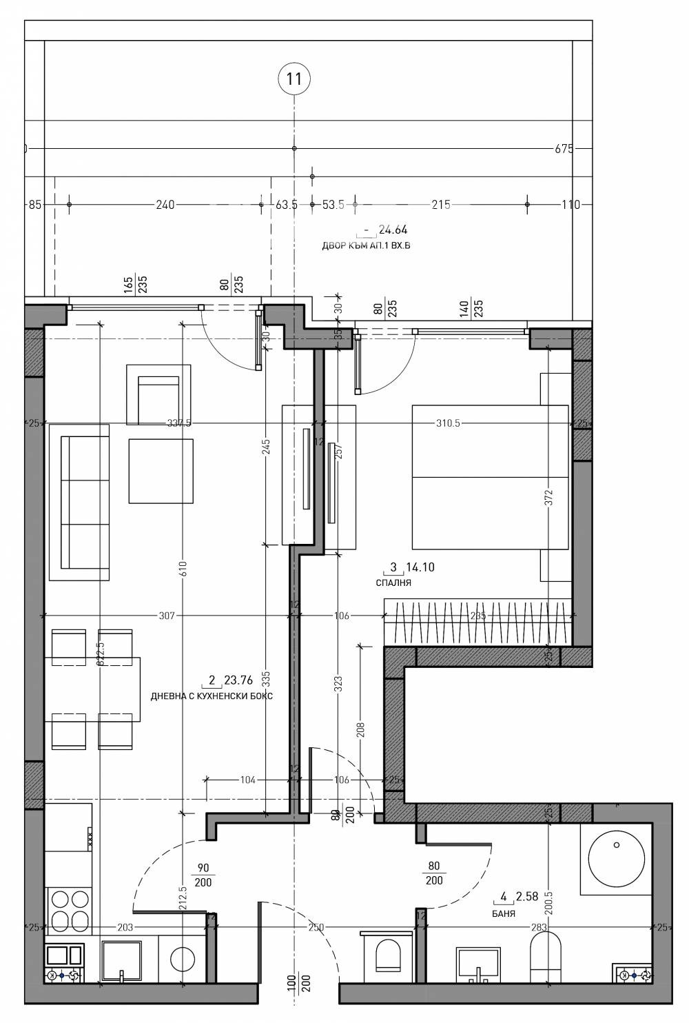 Продава 2-СТАЕН, гр. София, Малинова долина, снимка 4 - Апартаменти - 56564303