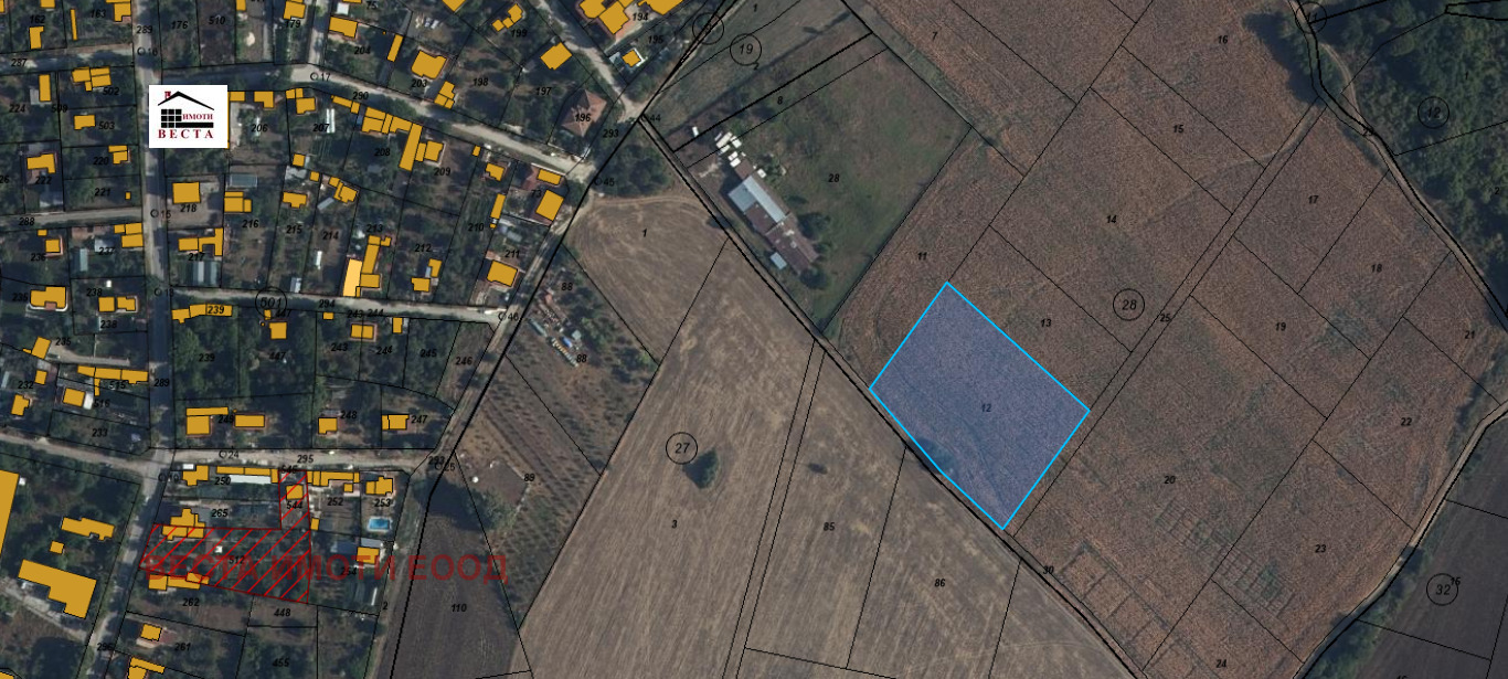 Продава ПАРЦЕЛ, с. Яребична, област Варна