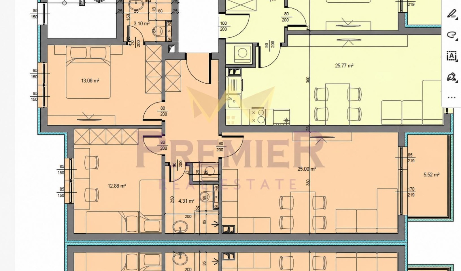 Продава 3-СТАЕН, гр. Варна, Виница, снимка 11 - Апартаменти - 55130000
