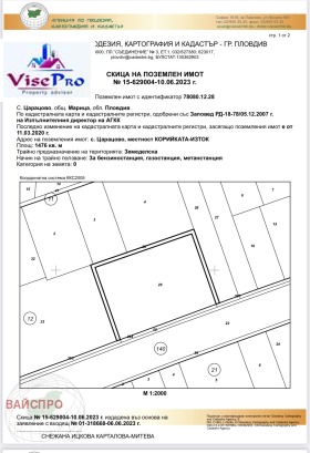 Parcelle Tsaratsovo, région Plovdiv 2