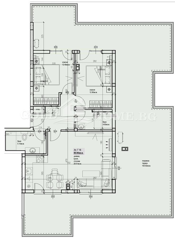 Продава 3-СТАЕН, гр. Пловдив, Остромила, снимка 9 - Aпартаменти - 48111558