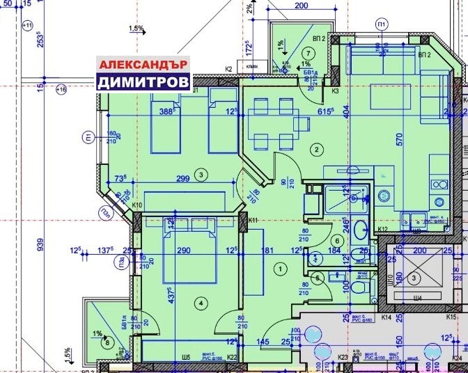 Προς πώληση  2 υπνοδωμάτια Ρυσε , ΤΣηροκ τσενταρ , 106 τ.μ | 47265210