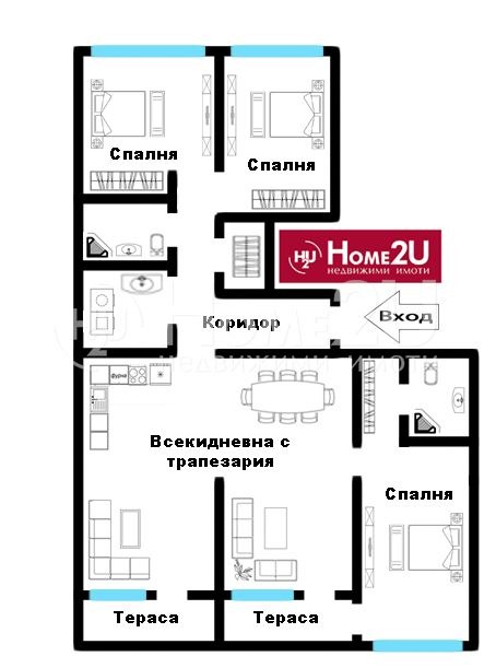 Продава 4-СТАЕН, гр. София, Кръстова вада, снимка 16 - Aпартаменти - 48810895