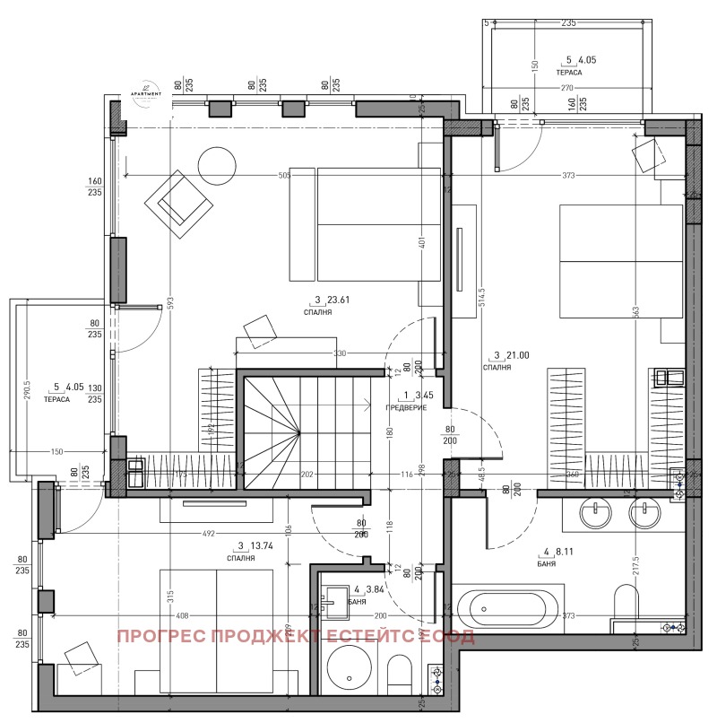 Продава 4-СТАЕН, гр. София, Малинова долина, снимка 5 - Aпартаменти - 48956670