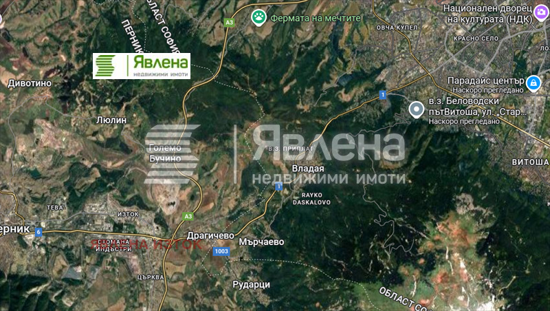 Satılık  Komplo bölge Pernik , Dragiçevo , 2293 metrekare | 80018075