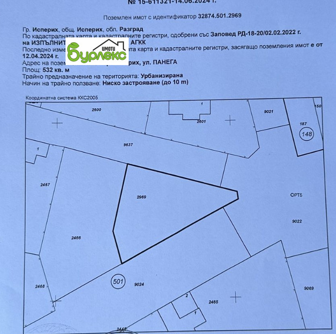 Продава ПАРЦЕЛ, гр. Исперих, област Разград, снимка 6 - Парцели - 53702318
