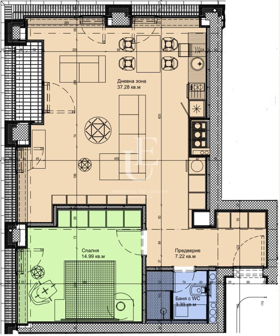 Продава 2-СТАЕН, гр. София, Манастирски ливади, снимка 2 - Апартаменти - 54732342