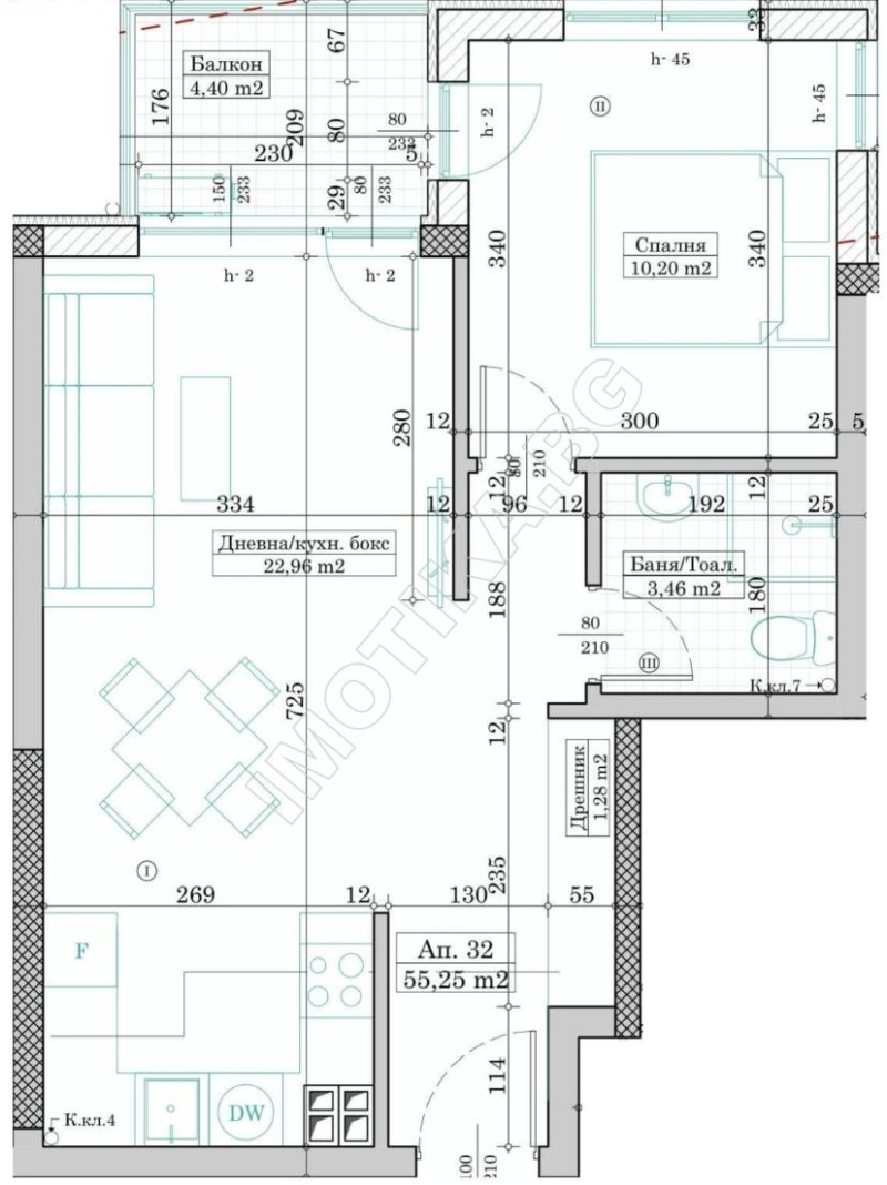 À venda  1 quarto Varna , Levski 1 , 62 m² | 61472602 - imagem [2]