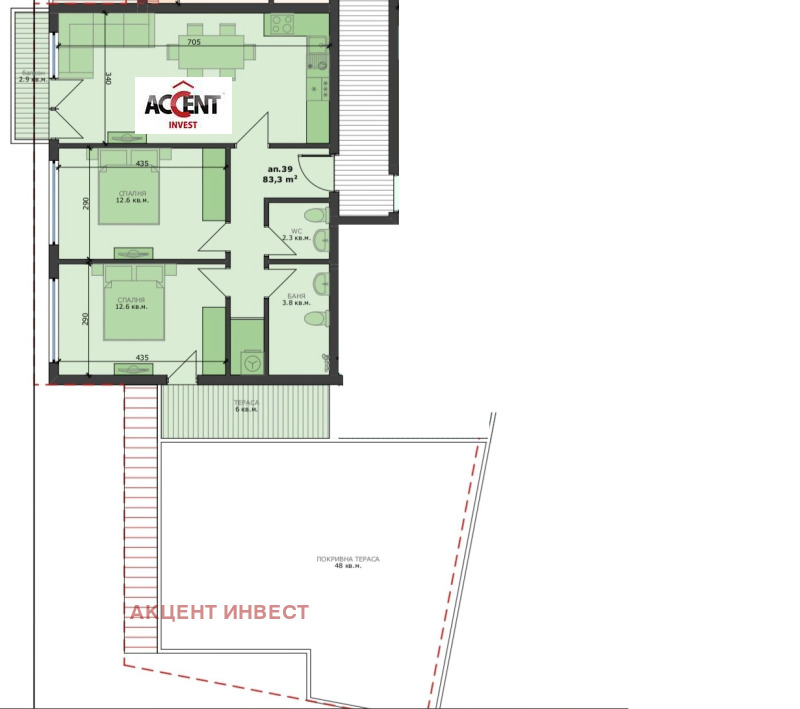 Na prodej  2 ložnice Varna , Pogrebi , 88 m2 | 39474374 - obraz [11]