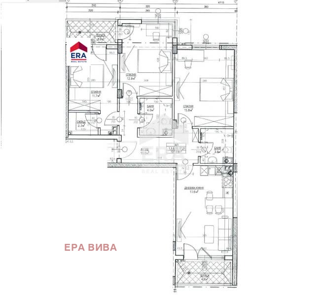 De vânzare  3 dormitoare Sofia , Levsci G , 120 mp | 64016726 - imagine [6]