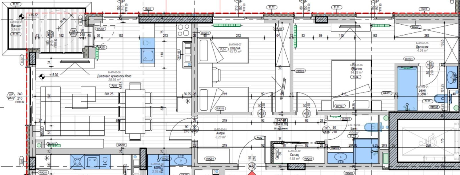 Продава 3-СТАЕН, гр. София, Полигона, снимка 2 - Апартаменти - 53677506