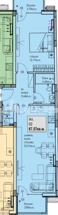 Продава 2-СТАЕН, град Пловдив, Южен • 134673 € / 263397.49 лв. • 26416116 3