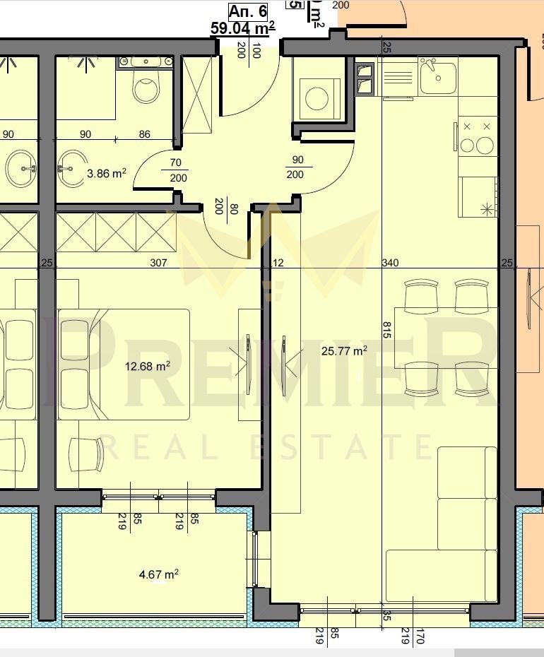 For Sale  1 bedroom Varna , Vinitsa , 69 sq.m | 24174511 - image [13]