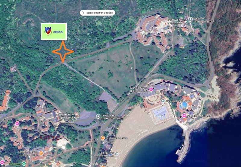 Продава ПАРЦЕЛ, к.к. Дюни, област Бургас, снимка 4 - Парцели - 52415754