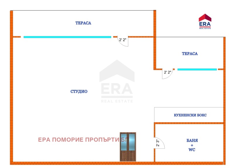 Продава 1-СТАЕН, гр. Поморие, област Бургас, снимка 8 - Апартаменти - 55922364