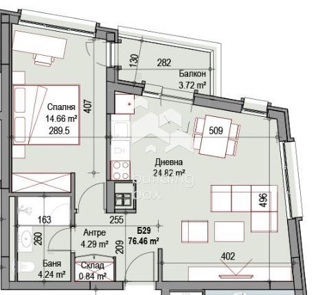 Продава  2-стаен град София , Оборище , 76 кв.м | 29514761 - изображение [4]