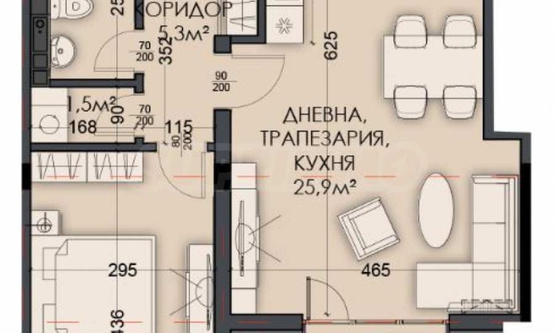 Продаја  3 спаваће собе Варна , Виница , 152 м2 | 15592228