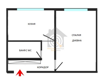Till salu  1 sovrum Sofia , Drujba 1 , 47 kvm | 49286084