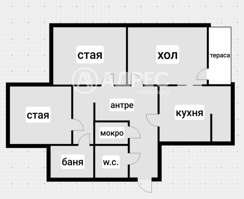 Na sprzedaż  2 sypialnie Sofia , Baniszora , 85 mkw | 78850403 - obraz [4]