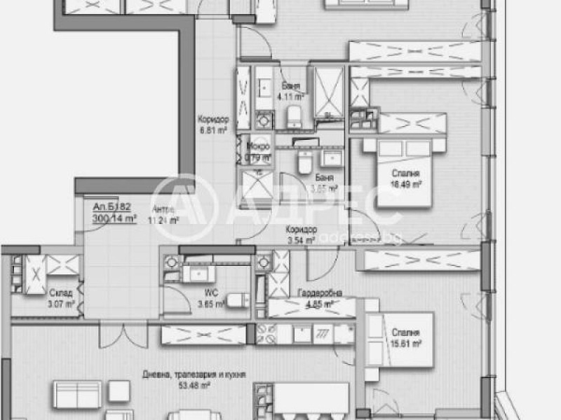 De vânzare  3+ dormitor Sofia , Hladilnica , 300 mp | 85974020