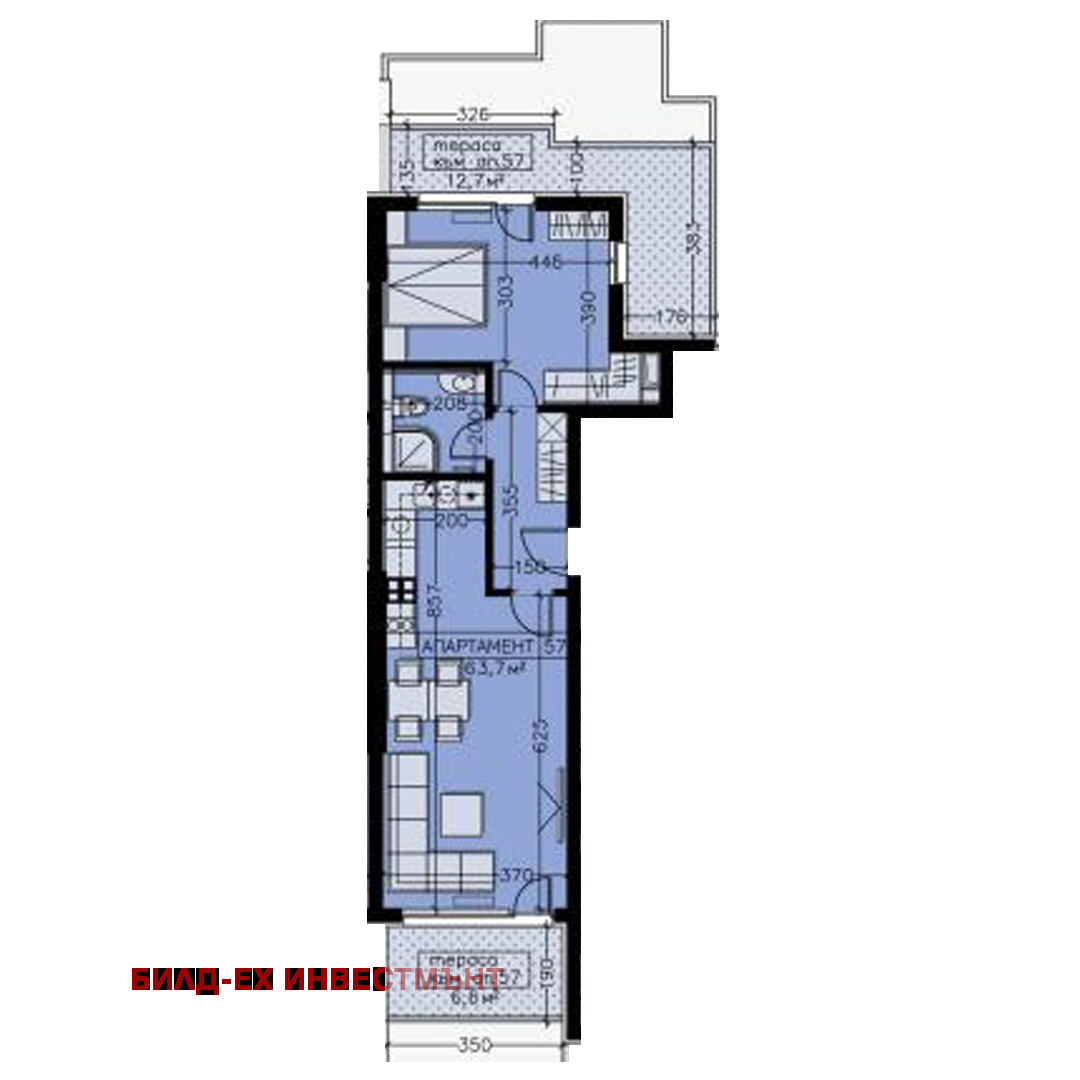 Продава 2-СТАЕН, гр. София, Манастирски ливади, снимка 6 - Апартаменти - 54288410