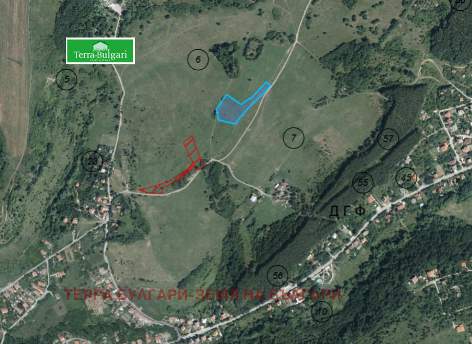 Продава ЗЕМЕДЕЛСКА ЗЕМЯ, с. Драгичево, област Перник