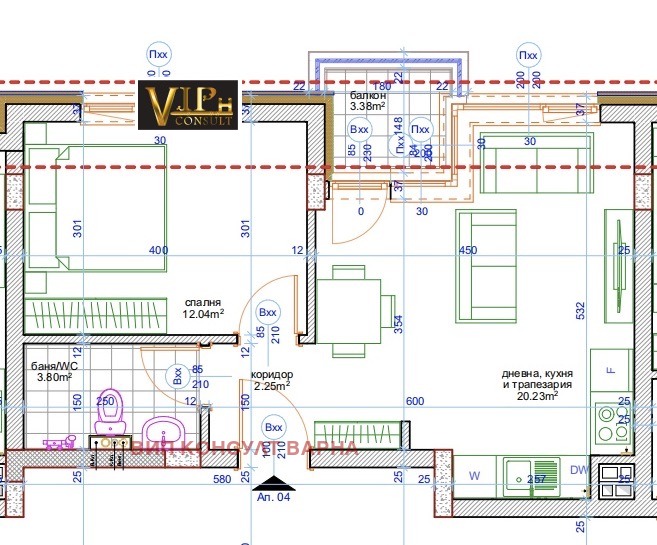 De vânzare  1 dormitor Varna , Caisieva gradina , 64 mp | 80175640 - imagine [3]