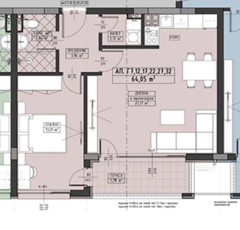 Продава  2-стаен град Пловдив , Христо Смирненски , 74 кв.м | 36873540 - изображение [2]