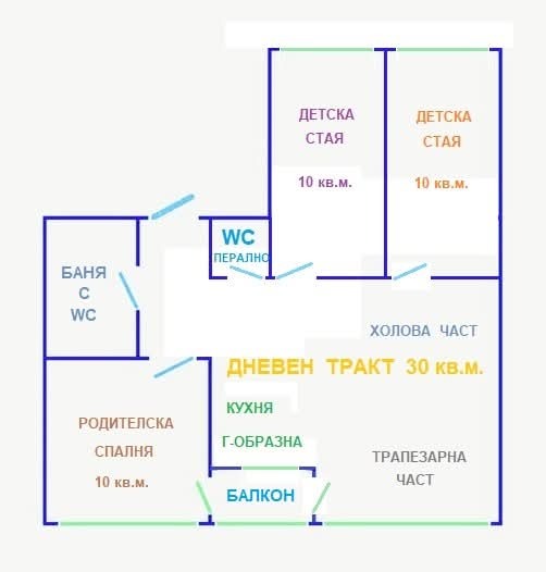 For Sale  2 bedroom Varna , VINS-Cherven ploshtad , 78 sq.m | 94093917 - image [2]