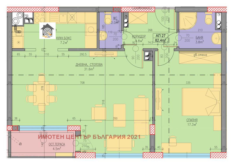 Продава 2-СТАЕН, гр. София, Хладилника, снимка 11 - Апартаменти - 53096973
