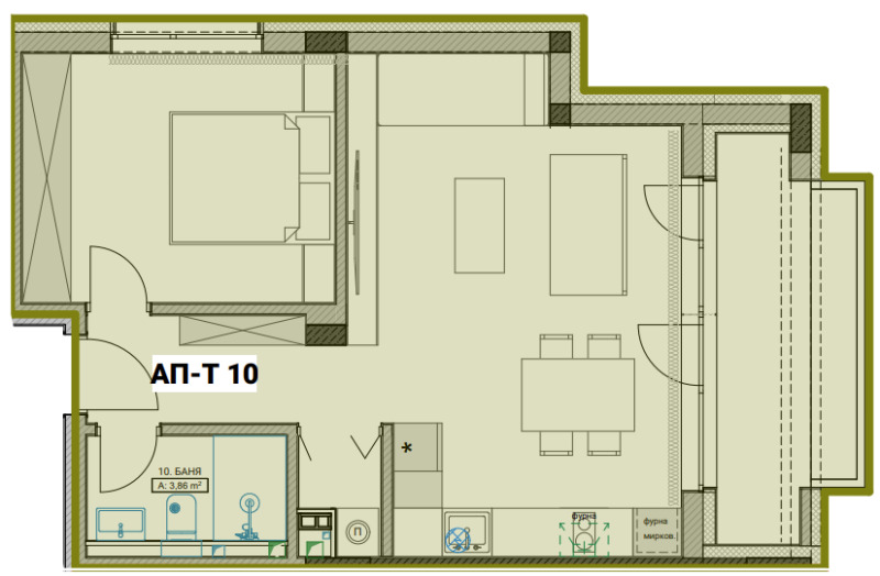 Продава 2-СТАЕН, гр. Русе, Здравец