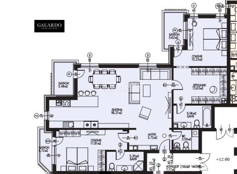 Продава 3-СТАЕН, гр. София, Драгалевци, снимка 10 - Апартаменти - 56252024