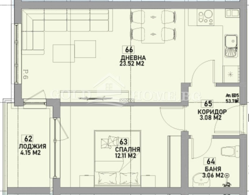 Продава 2-СТАЕН, гр. Пловдив, Беломорски, снимка 2 - Апартаменти - 53591795