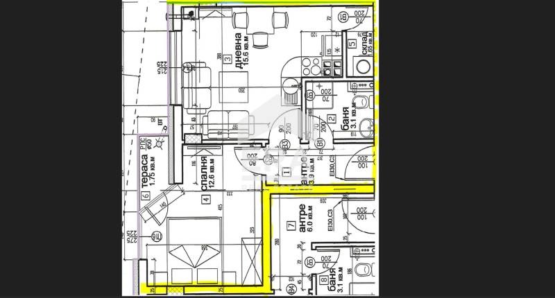 Продава  2-стаен град София , Витоша , 57 кв.м | 79601488 - изображение [4]