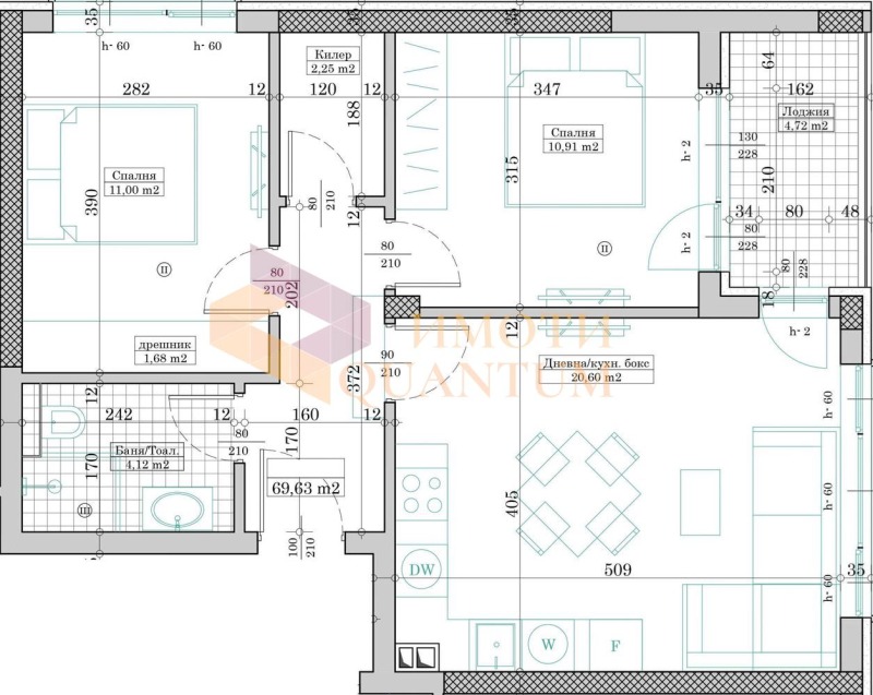 Продава 3-СТАЕН, гр. Варна, Възраждане 4