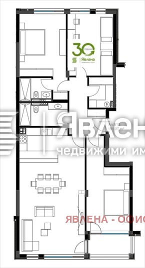 In vendita  3+ camere da letto Varna , Briz , 173 mq | 57530552 - Immagine [2]