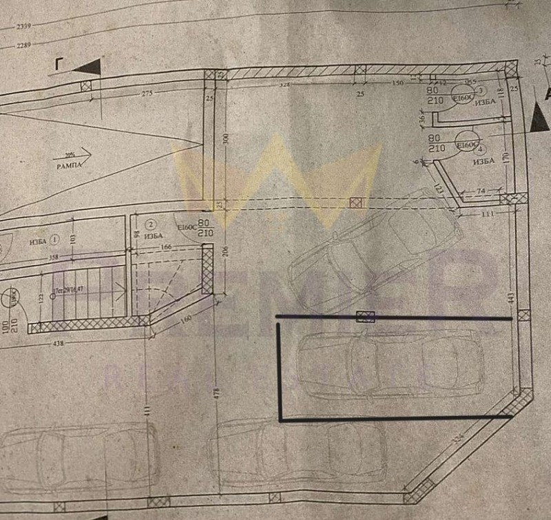 Продава ГАРАЖ, ПАРКОМЯСТО, гр. Варна, Зимно кино Тракия, снимка 2 - Гаражи и паркоместа - 52603373