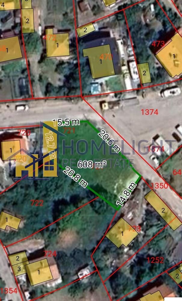Продава  Парцел град София , с. Кокаляне , 608 кв.м | 60846578 - изображение [2]
