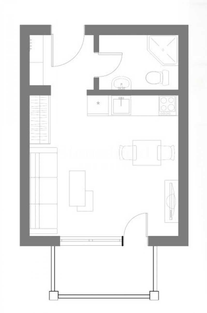 Продава  1-стаен област Варна , гр. Бяла , 38 кв.м | 27685714 - изображение [6]