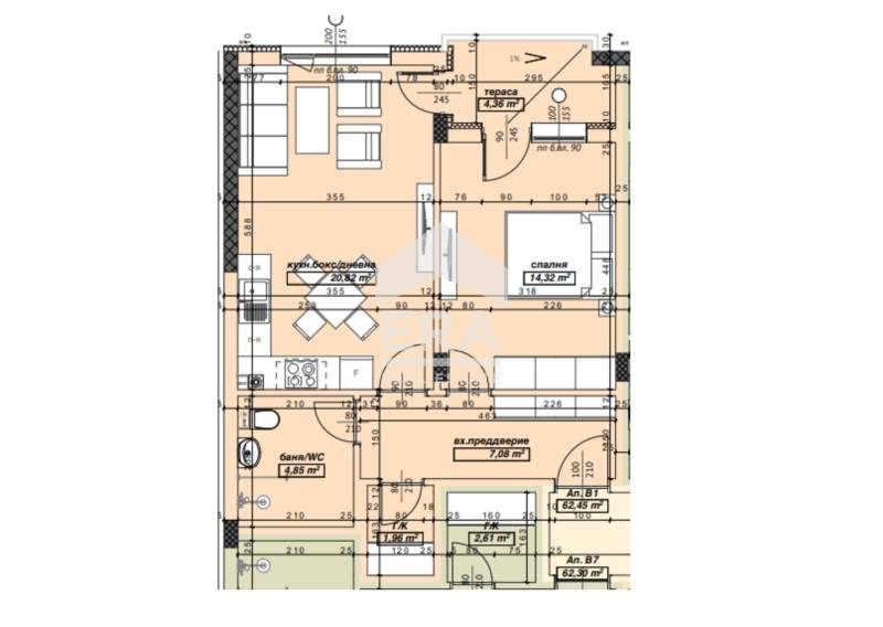 Na prodej  1 ložnice Veliko Tarnovo , Buzludža , 70 m2 | 38704008 - obraz [4]