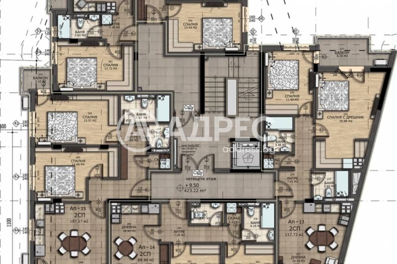 Na prodej  2 ložnice Sofia , Levski , 113 m2 | 54336146 - obraz [3]