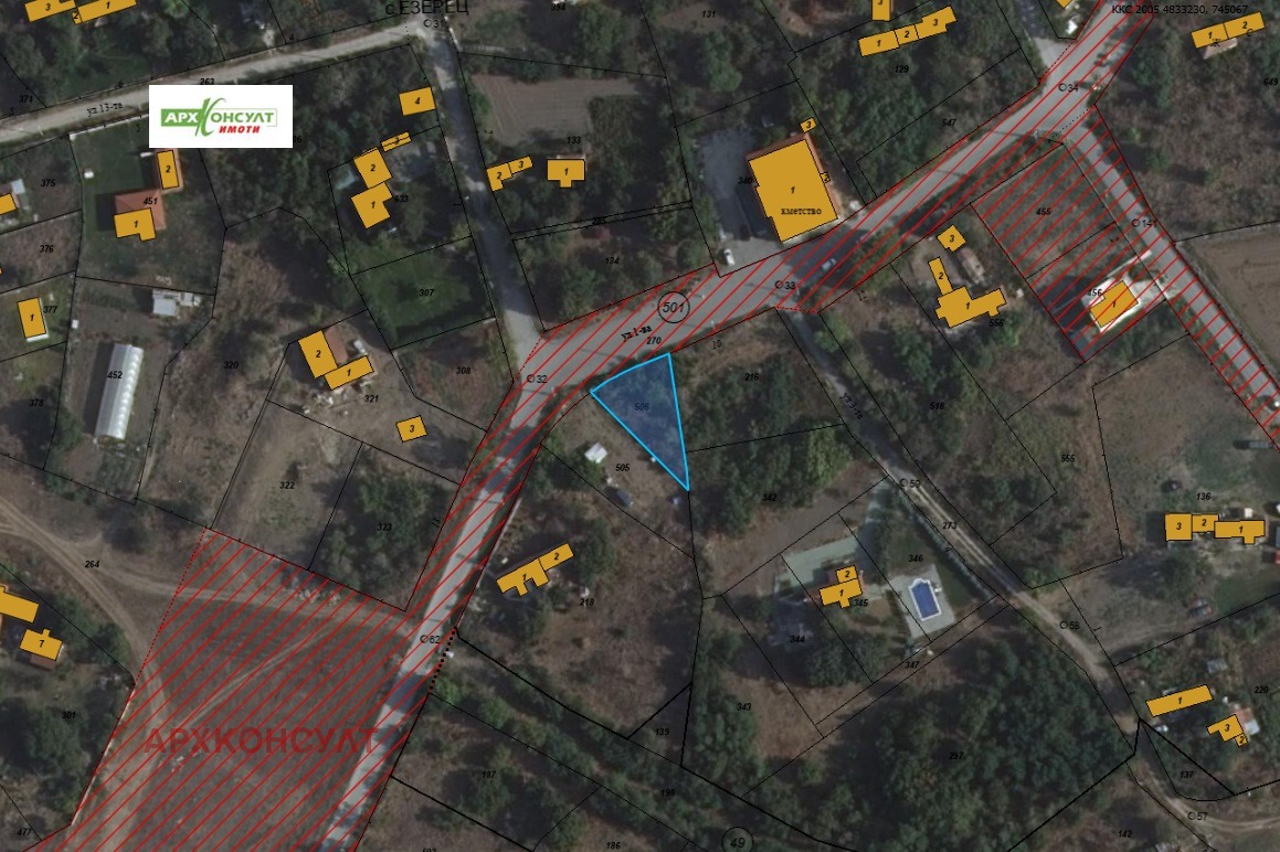 Продава ПАРЦЕЛ, с. Езерец, област Добрич, снимка 2 - Парцели - 52548815