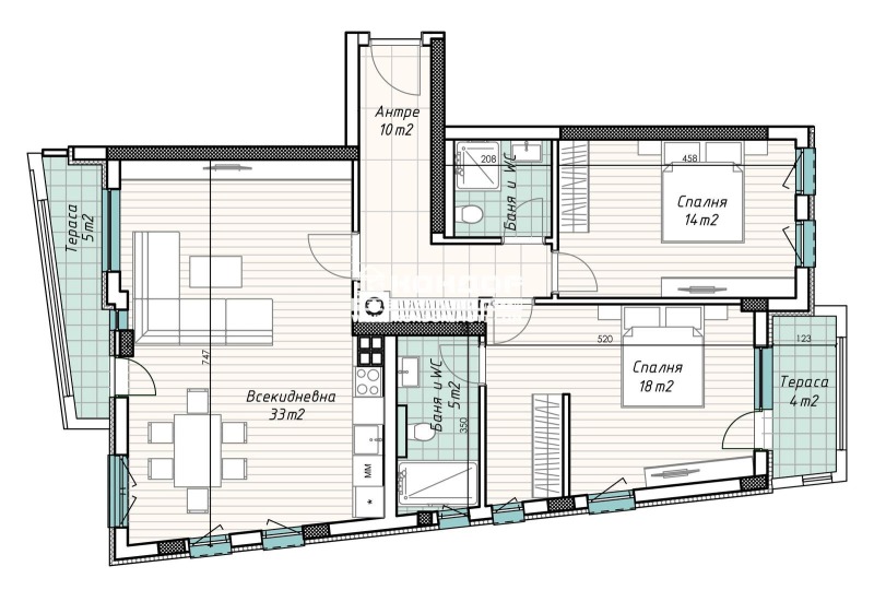 Продава  3-стаен град Пловдив , Кършияка , 142 кв.м | 76145432 - изображение [10]